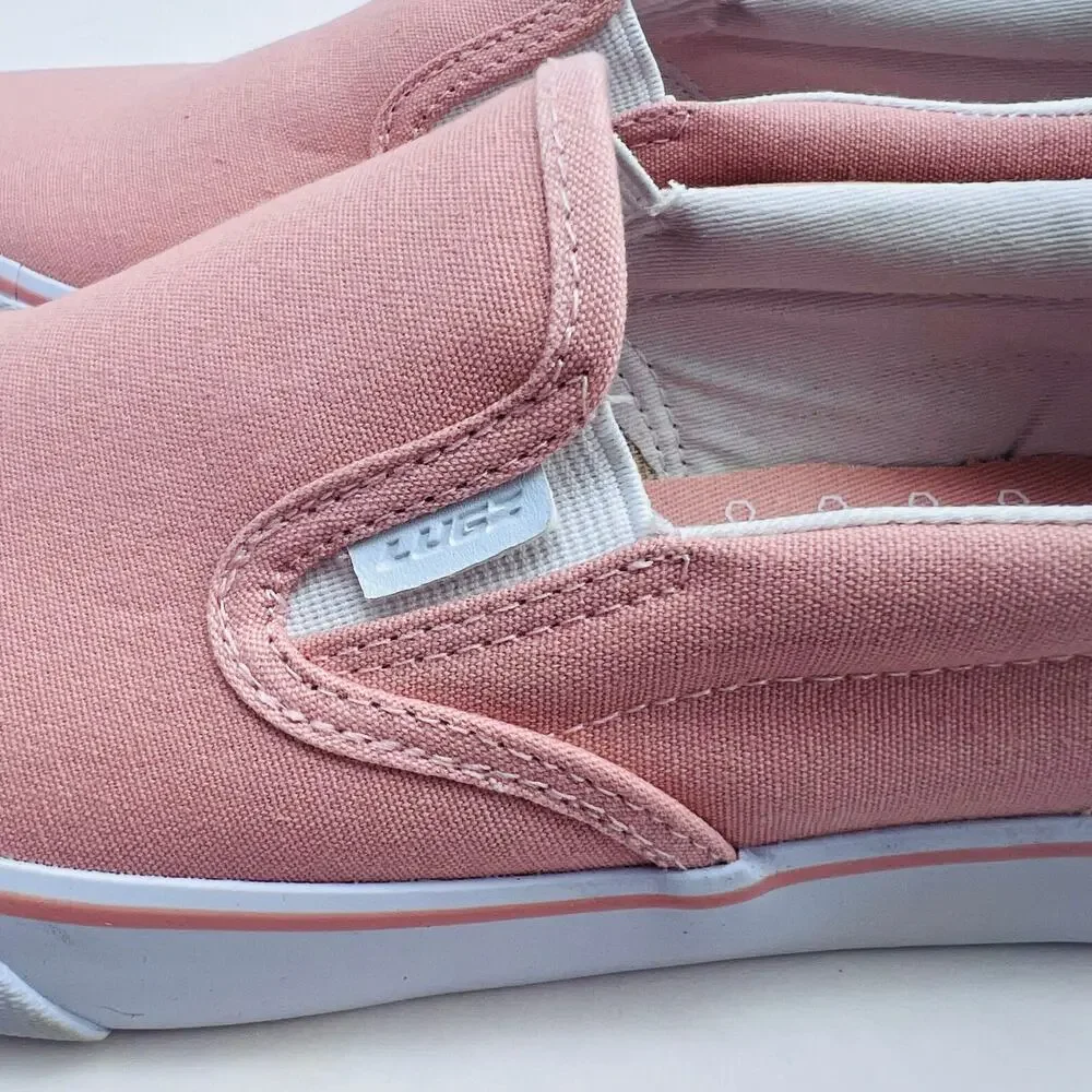Lugz Bandit Slip-On Pink Canvas Slip-On Sneaker, Women's Size 8 EUR 39